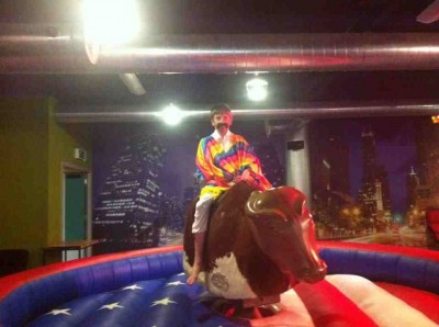 bull riding hire